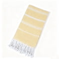 thumbnail image 1 of Beach Towel with Tassels, Striped Quick Dry Lightweight, 100x180cm for Travel Swimming Pool Camping Picnic, 1 of 7