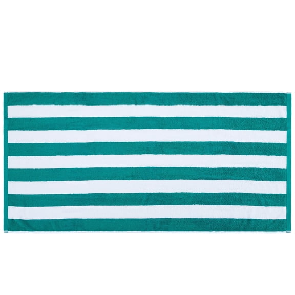 Beach Towels 4-Pack 60x30 Inch 400 GSM 100% Pure Cotton Quick-Dry Absorbent for Pool Swimming Travel