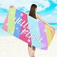 thumbnail image 1 of Beach Towels Clearance Under $5! LSLJS Bath Towels, Beach Towel Oversized Soft Quick Dry Swimming for Travel Camping Beach Accessories Vacation Essential Gift, Beach Rssentials, 1 of 2