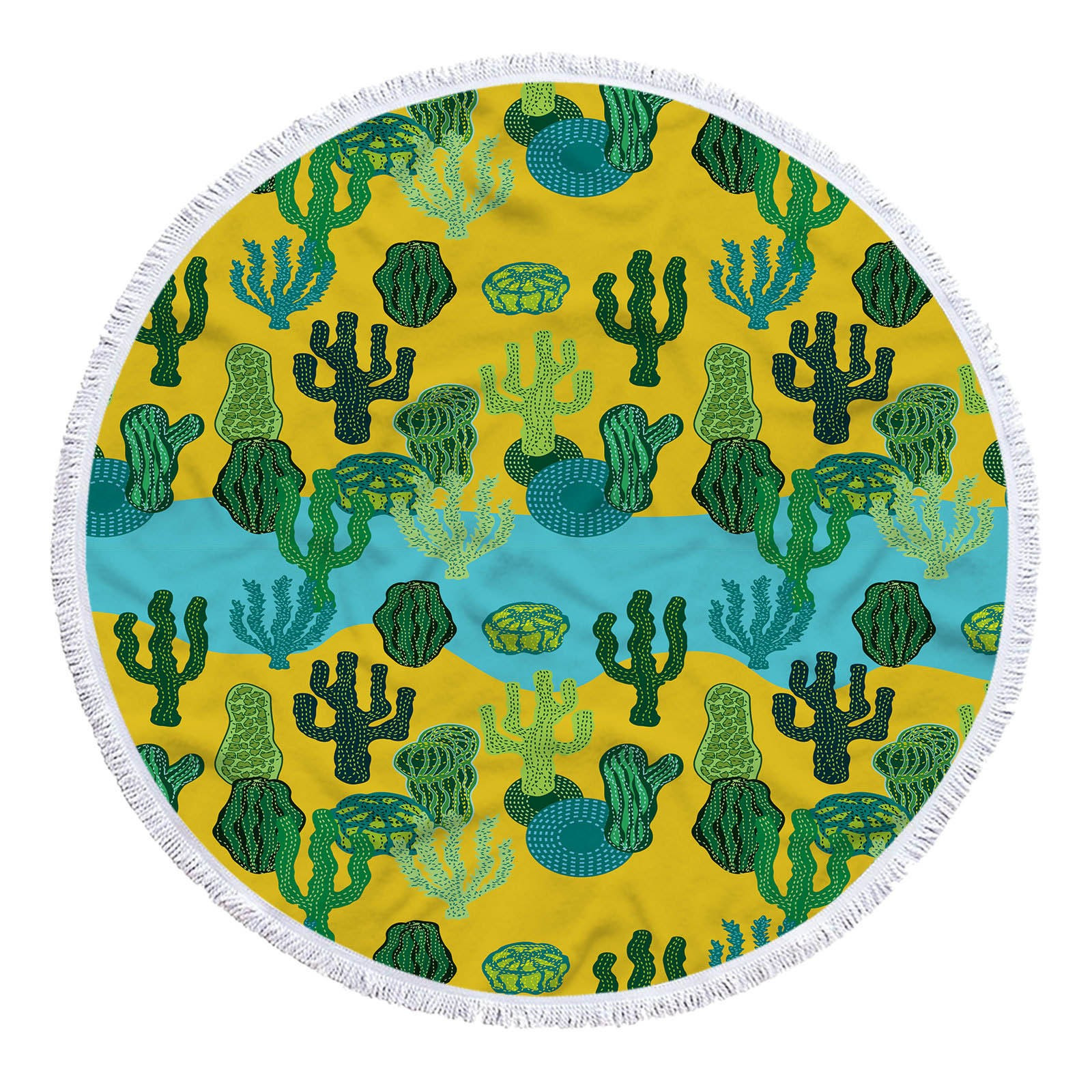 Beach Towels Clearance Round Printed Beach Towel Beach Blankets Cloth Pool Towel Classic