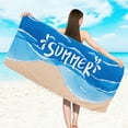 thumbnail image 1 of Beach Towels Clearance Under $5! LSLJS Bath Towels, Beach Towel Oversized Soft Quick Dry Swimming for Travel Camping Beach Accessories Vacation Essential Gift, Beach Rssentials, 1 of 2