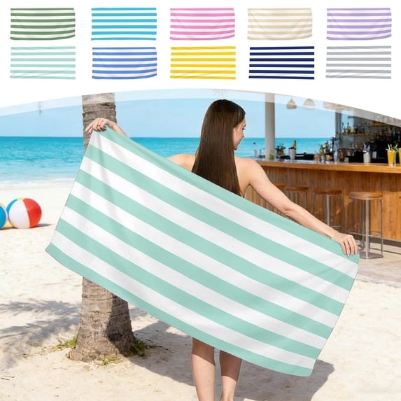 Beach Towels Oversized 28x59 Inch Large Quick Dry Sand Free Microfiber Travel Towel Super Absorbent Lightweight Portable Multi-Purpose for Swimming Pool Camping Picnic by PALIFEUR
