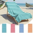 thumbnail image 1 of Beach Towels Oversized 59x27 Inch Striped Large Quick Dry Sand Free Microfiber Travel Towel Absorbent Lightweight for Men Women Swimming Pool Camping by PALIFEUR, 1 of 7