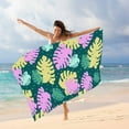 thumbnail image 1 of Beach Towels Oversized,Summer Beach Towels Travel,Microfiber Beach Towel Super Lightweight Colorful Bath Towel Sandproof Beach Blanket Multi-Purpose Towel for Travel Swimming Pool 27.5x55.1 Inch, 1 of 8