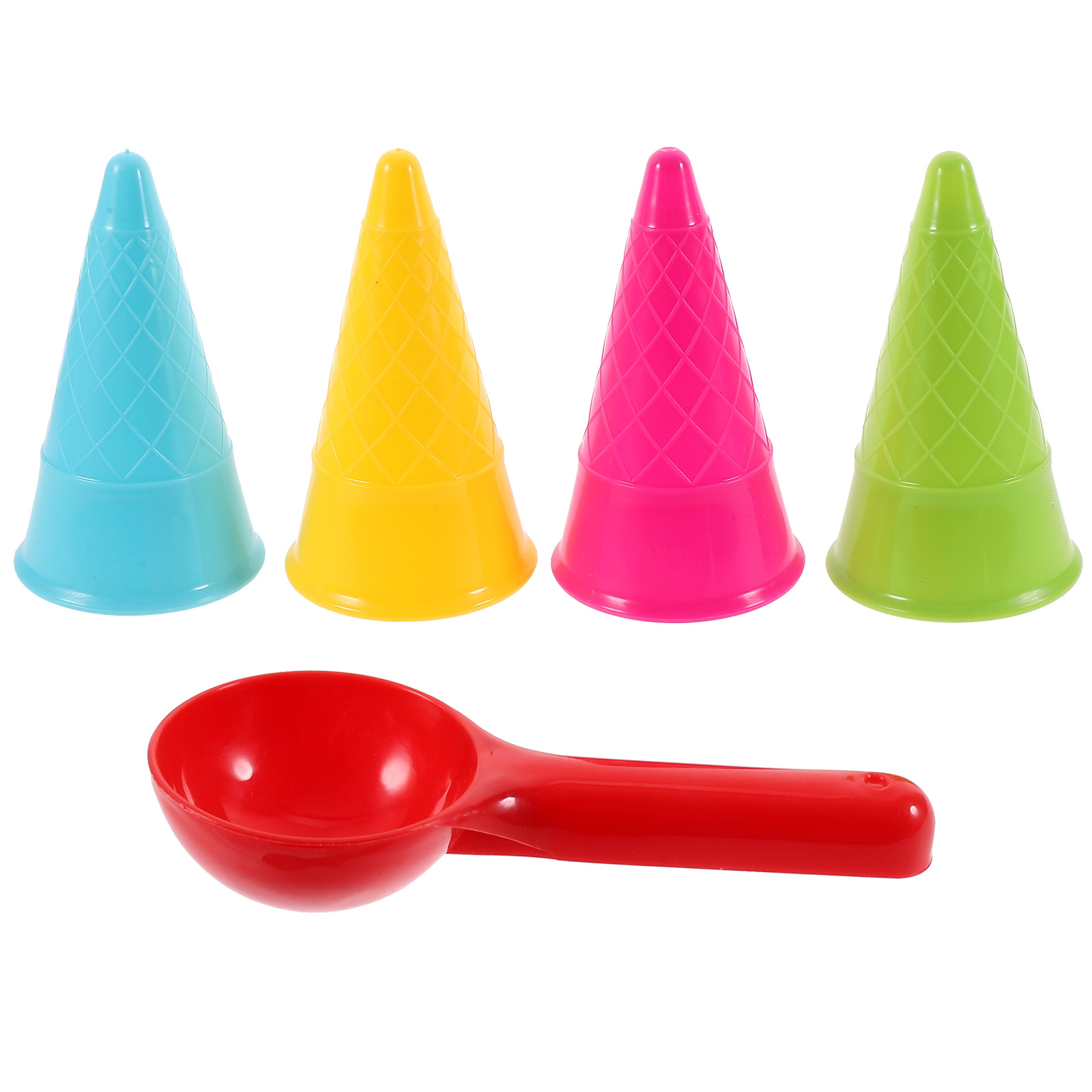 Beach Toy Children's Mold Set Kid Outdoor Toys Childrens Playsets Plastic Spoon Sand