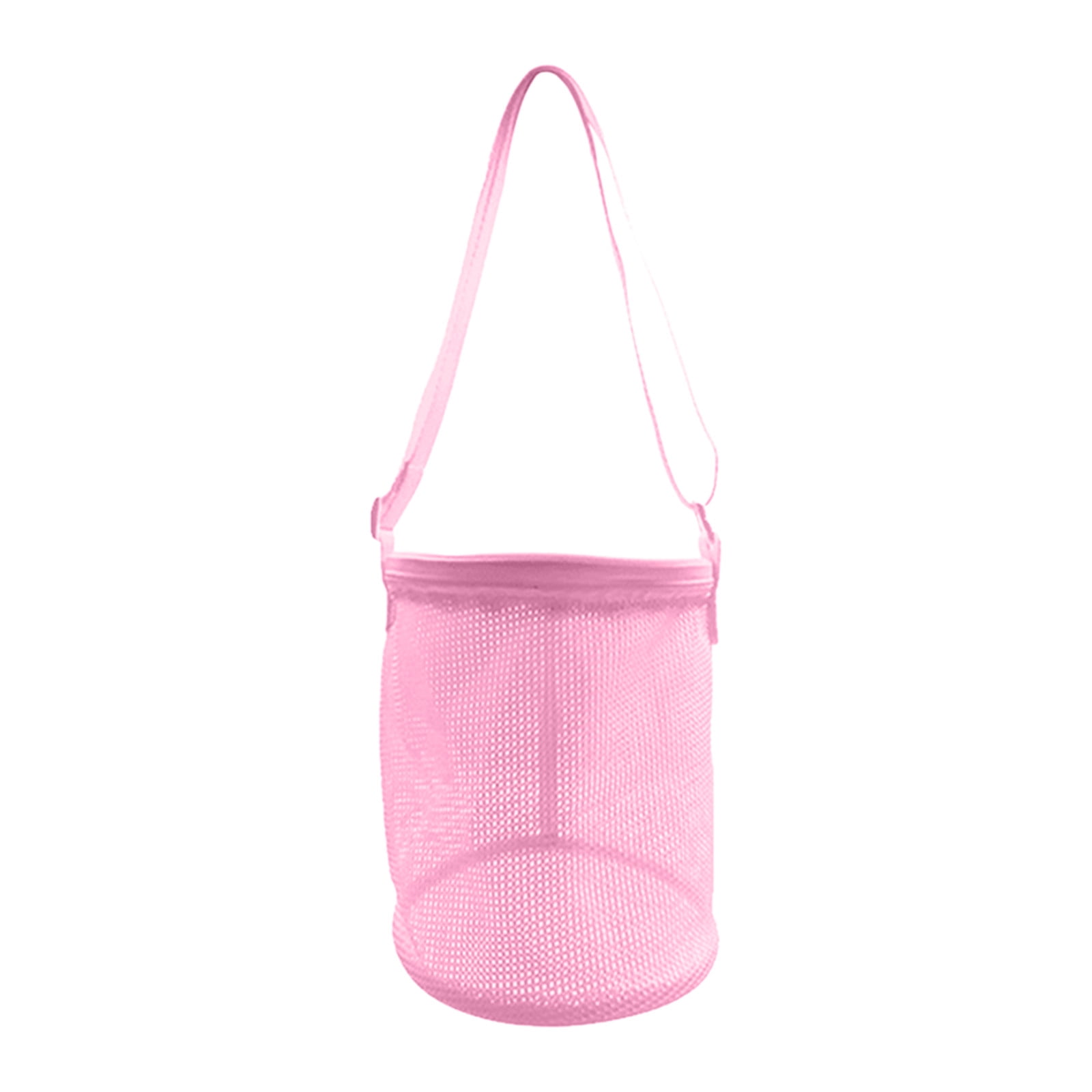 ☆SAND MUSEUM☆ MILK BAG Pastel Blue SM1A0026 Beach Toy Mesh Beach Bag Kids Shell Collecting Bag Beach