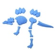 thumbnail image 1 of Dinosaur Skeleton Sand Toy for Beach Play, One Size, Blue, 1 of 8