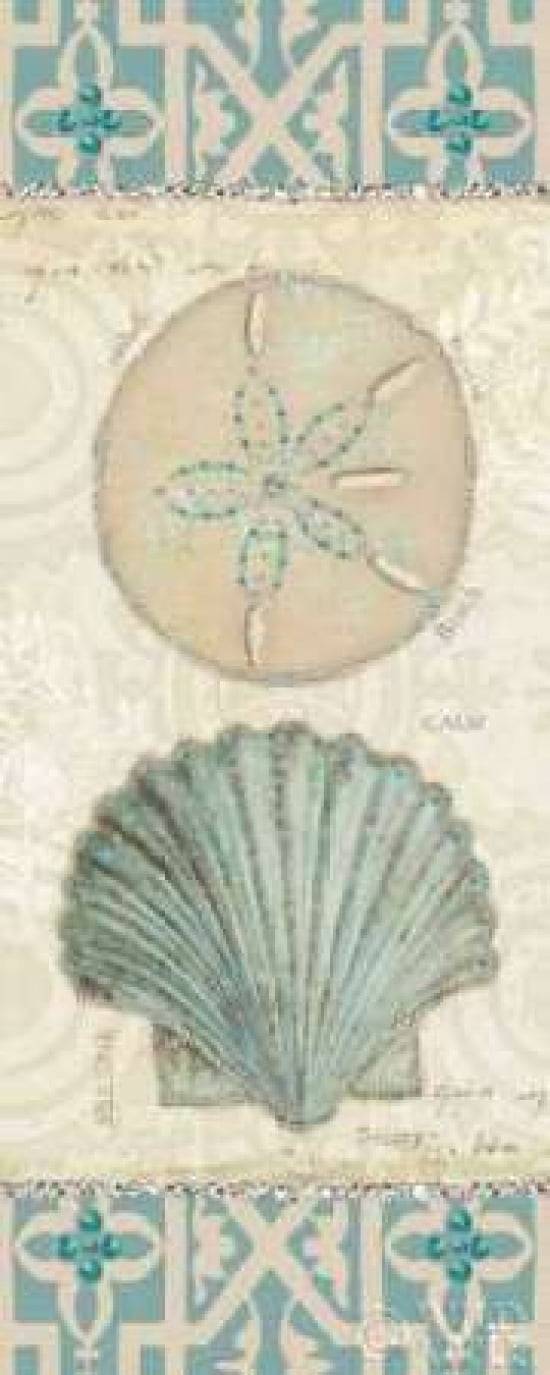 Beach Treasures II Canvas Art - Emily Adams (10 x 20)