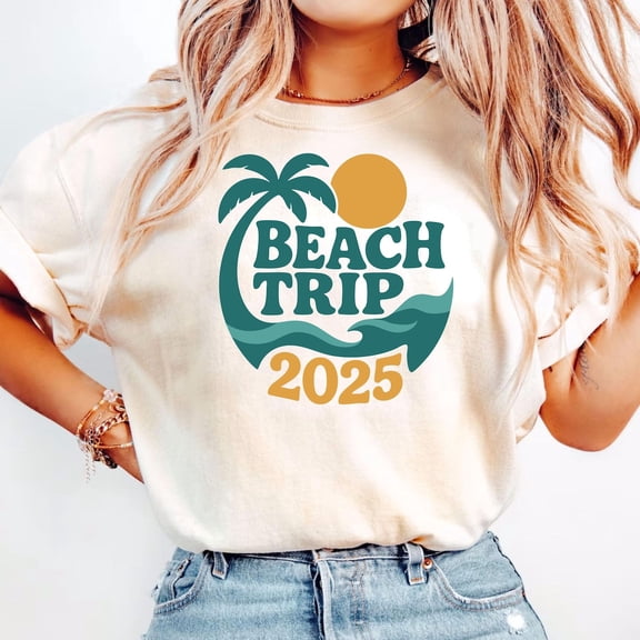 Beach Trip 2025 Shirts, Vacay Vibes Shirt, Girls Weekend Trip Shirt, Beach Trip 2025 Shirts, Summer Vibes Shirts, Vacay Mode T-Shirts All Size S-5Xl
