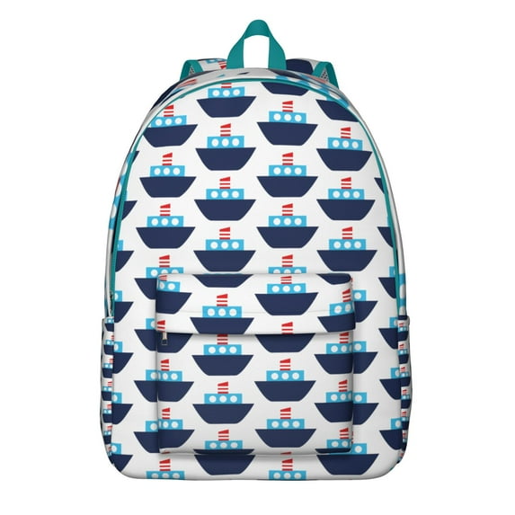 Beach Tropical Summer Compass Travel Backpack – Lightweight Student ...