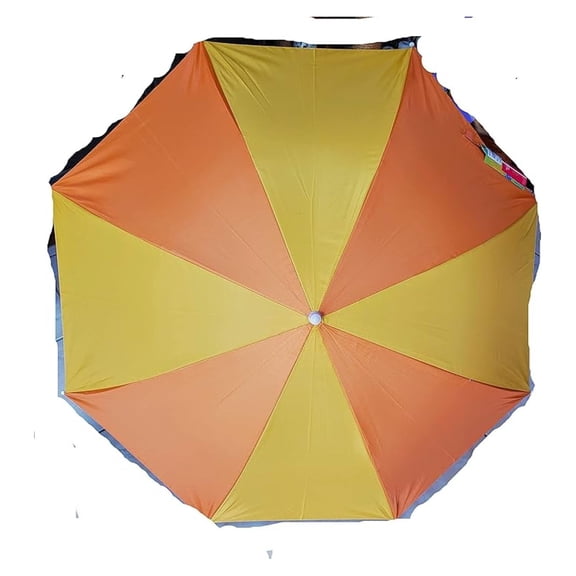 Beach Umbrella Clamp On - 4 Foot Small - SPF 50+ - Skin Cancer Foundation Approved - Portable Shade for Beach Chair, Patio, Sports
