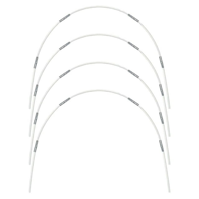 Beach Umbrella Fiberglass Raised Bed Greenhouse Grow Tunnel Garden Hoop