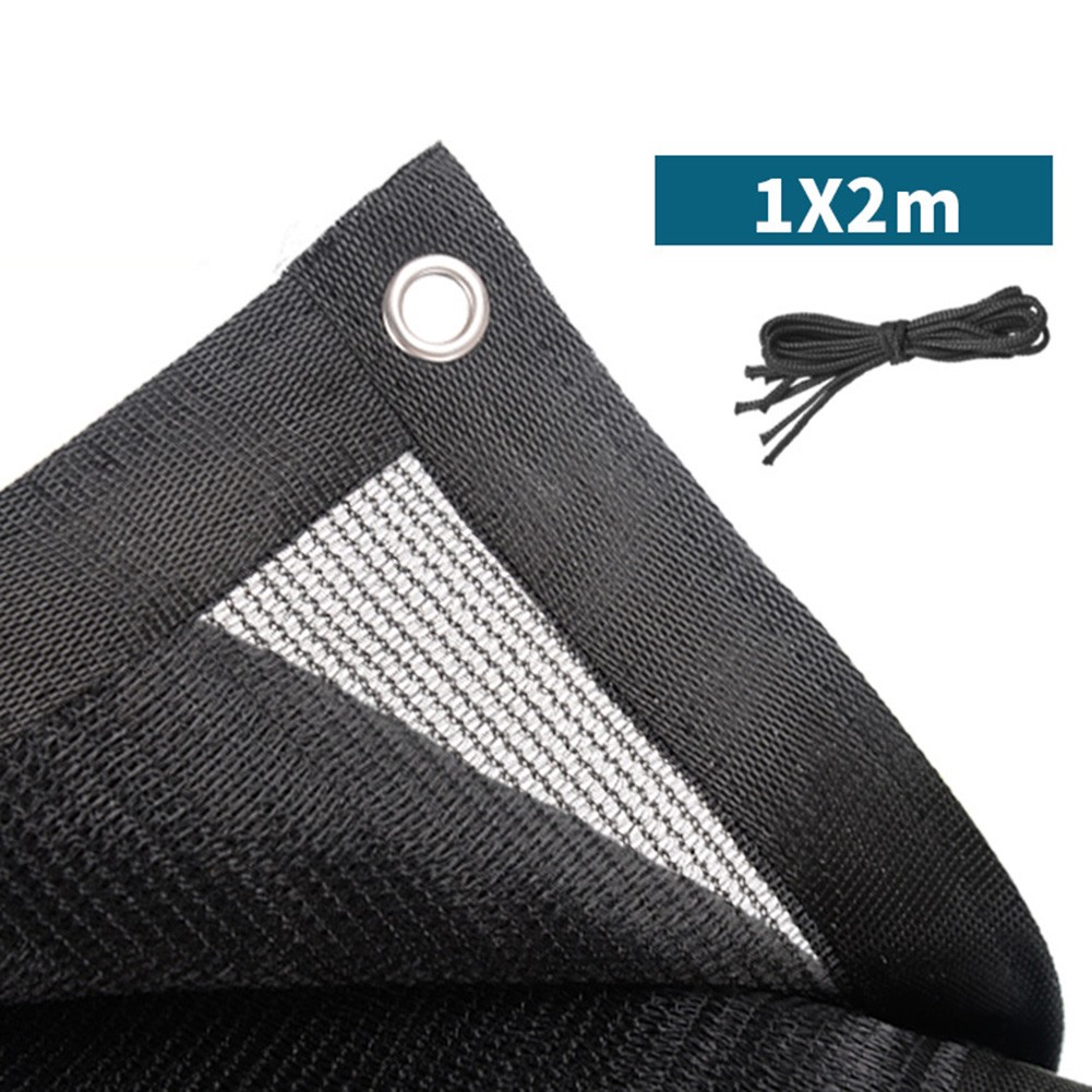 Beach Umbrella Garden Sun Shade Sail Net Cloth Pe Canopy Sunscreen