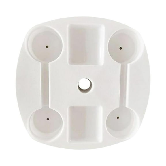 Beach Umbrella Table Tray Reusable Umbrella Table with Cup Holders Portable