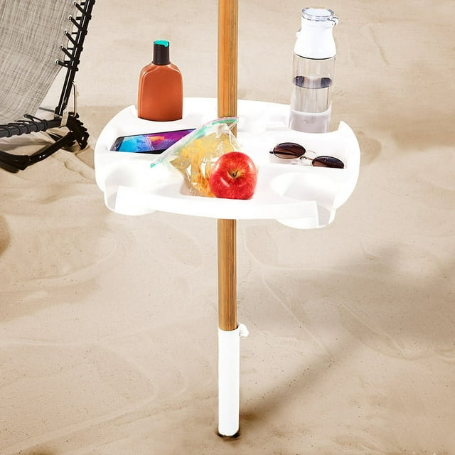 Beach Umbrella Table – Umbrella Table Tray – Drink Holder – Umbrella