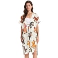 thumbnail image 1 of Beach Vacation Clothes Kimono Cardigan Loose Swimsuit Cover Up for Women Cartoon Horse M, 1 of 6