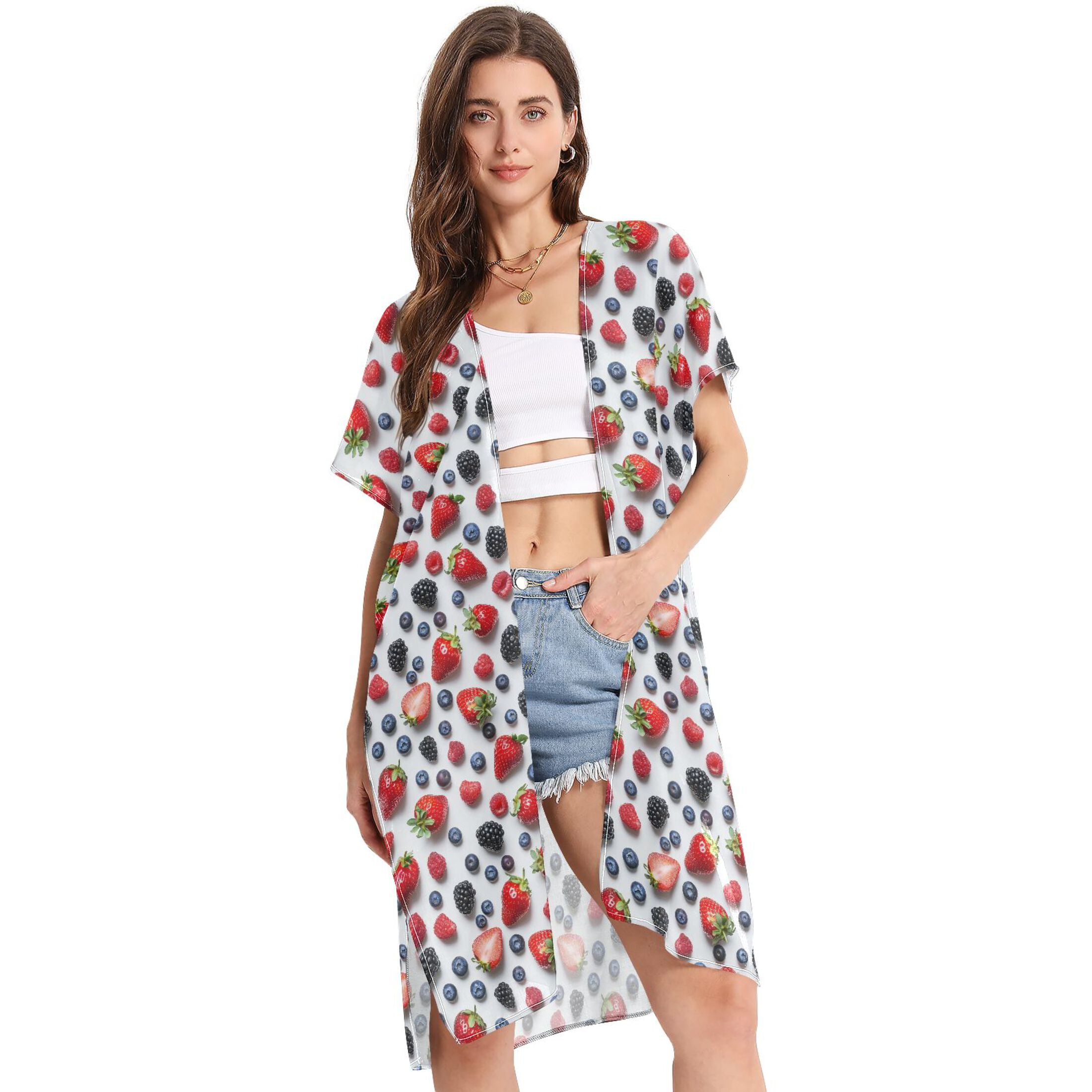 Sexy Vacation Solid Color See-Through Cardigan Strap Design Swimwears Cover Up(3 Colors)