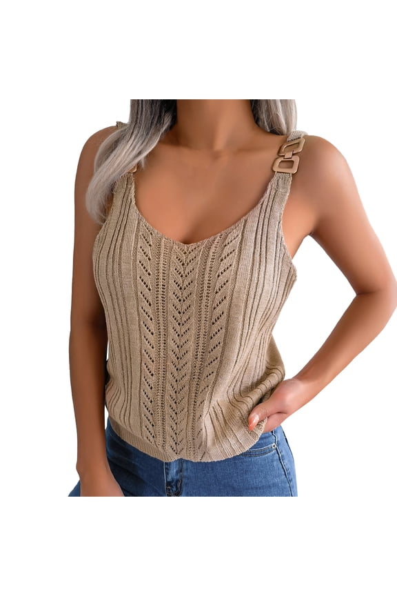 Beach Vacation Clothes for Women Business Tops Camisole Pack Crop Tops Junior Girls Compression Top Top with Bra Cute Ladies Shirts Creme Bodysuit Women Big Foam Bra Shirt by by Crop Tank Khaki L