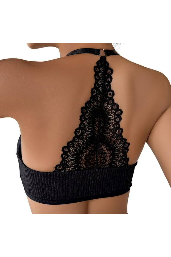 Beach Vacation Clothes for Women Concert Top Crop Tops Shirts for Women Curved Top Floral Boyfriend Tops Crop Too Day Drinking Breathe Yoga Bulk Caged Contrast Lace Trim Black M