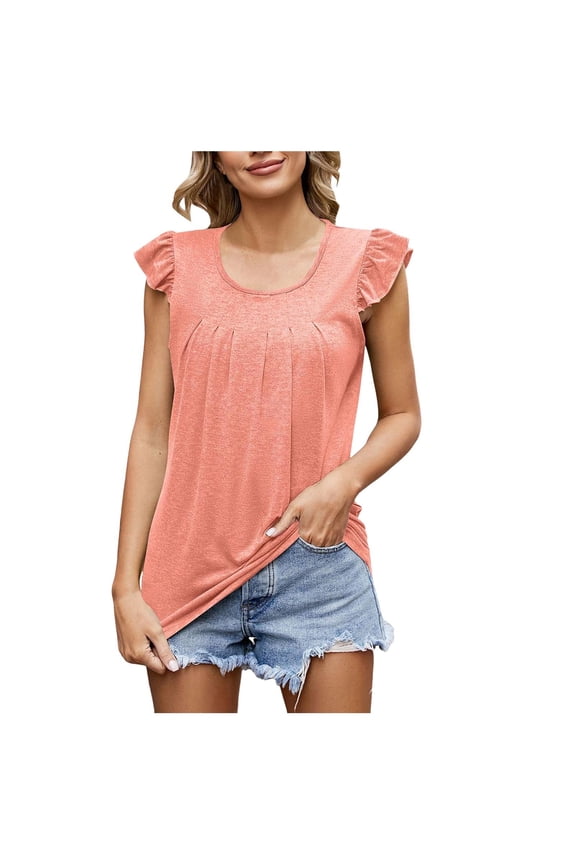 Beach Vacation Clothes for Women Cropped Thick Strap Top Boys Undershirts X Curved Top Camisole with Bra Bra plus Camisole with Padded for Women Cute Tops Juniors Crop Tops Big Girls Pink S