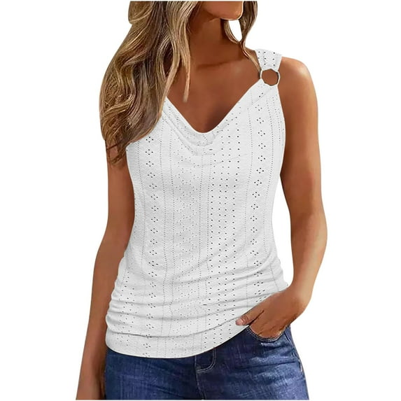Beach Vacation Clothes for Women Cute Athletic Shirts for Women Button Crop Tops Dance Top Crop Girls Winter Clothes Size 6 Top Pack Cute Tops Silk Cardigan Camisole Workout Spandex White L