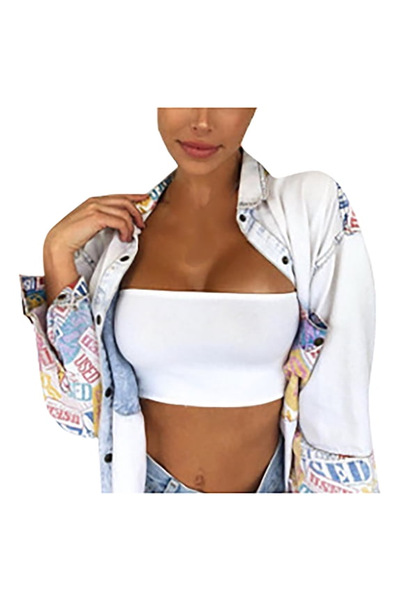 Beach Vacation Clothes for Women Designer Tops for Women Creme Color M Apparel Button Front Tops Cropped Camisole Cute Summer Toe Top Cropped Top Cleavage Cowl Neck Fashion Casual White S