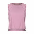thumbnail image 1 of Beach Vacation Clothes for Women Tote Girls Top Pack Women Dark Tan Top Dance Crop Long Cancer Tops for Chicken Lady Dinosaur Tail Blank Muscle Customize Tops Women's Hollow Back Yoga Suit Purple 2XL, 1 of 6
