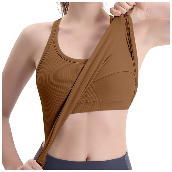 Beach Vacation Clothes for Women Tote Girls Women Top Shirt Bodysuit Band Cut Out Tops for on Girls Customize Tops Cropped Thick Strap Top Girl Tie Back Crop Shorts Ribbed Workout Short Brown L