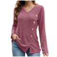 thumbnail image 1 of Beach Vacation Clothes for Women, Womens Shirts, Stylish Women's Long Sleeve Shirt with Loose Fit and Soft Fabric for Everyday Wear and Casual Outings, 1 of 3