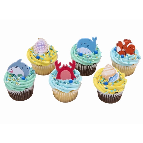 Beach Vacation Cupcakes