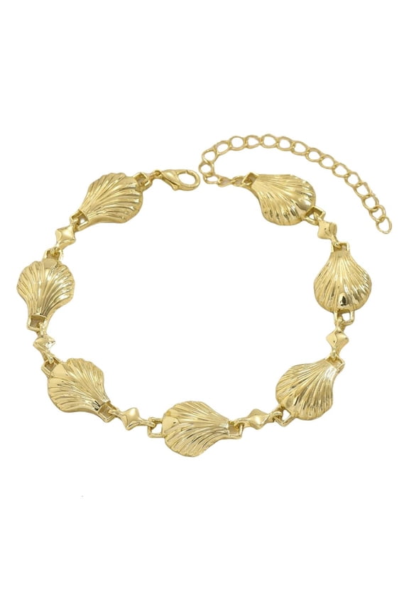 Beach Vacation Inspired Shell Bracelet Lightweight Fashion Jewelry Unique Gift