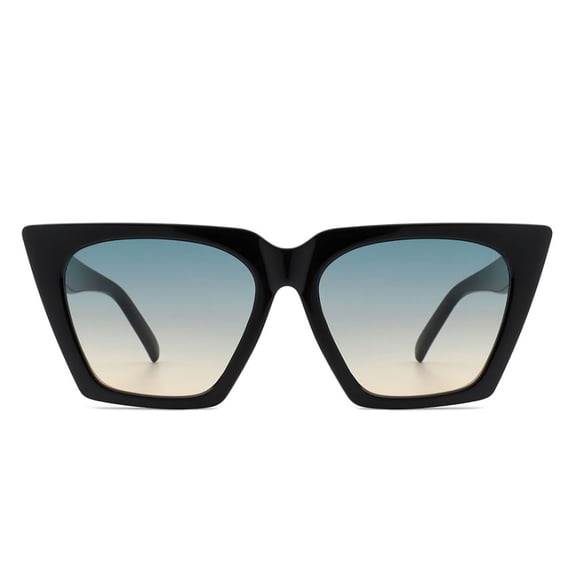Beach Vacation Polarized Shades - Oversized Silhouette Brightens Vacation Looks