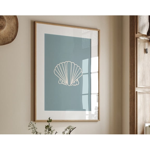 Beach Vibe Artwork! Boho, Minimalist Modern Art, Boho&Minimalistdecor, Beach Day Art, File Wall Art, Modern Wall Decor, 8x12 UNFRAMED