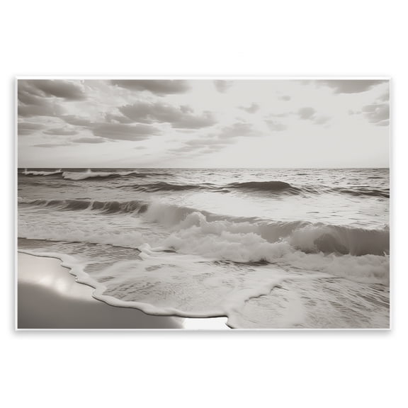 Beach View Reverie Wall Plaque Art, design by Decent Exposures