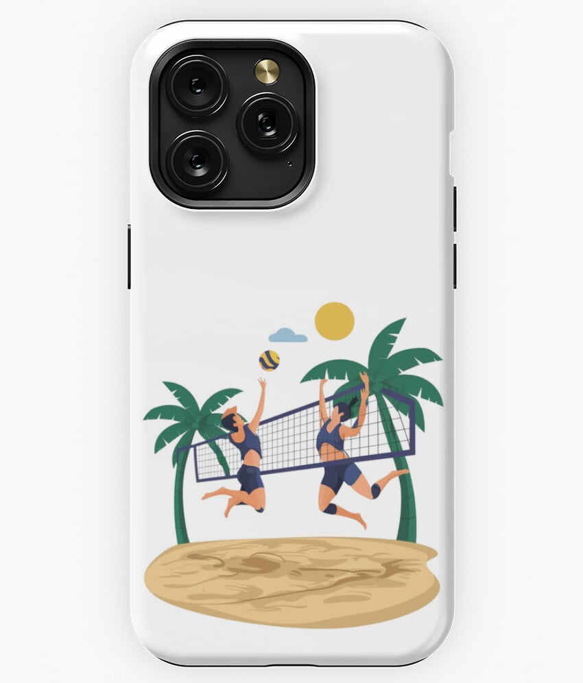 Custodia IPhone 16 Pro Max Con Frase Pallavolo "La Pallavolo Mi Chiama" - Portafoglio Protettivo
