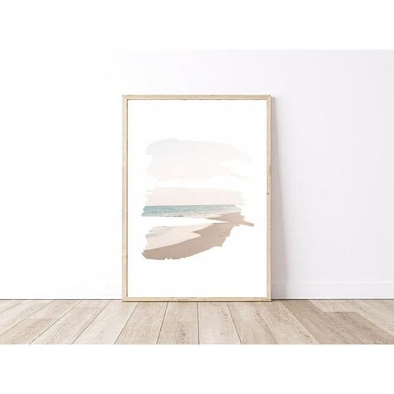 Beach Wall Art, Beach , Beach Photograph, Modern Beach Print, Coastal Art, Beach Wall Decor, Boho Beach Print, Poster Decor, Size 16x24 UNFFRAMED F03.1.8l55