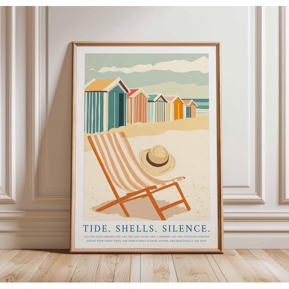 Beach Wall Art, Coastal Decor, Ocean Print, Blue Wall Art, Swimming In Ocean Print, Summer Poster, Beach House Decor, Minimalist Wall Art Wall Art, Modern Wall Decor, 8x12 UNFRAMED