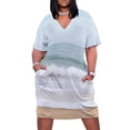 thumbnail image 1 of Beach Wave Serenity Loose Pocket Dress Dresses Summer Summer Dresses for Women, 1 of 9