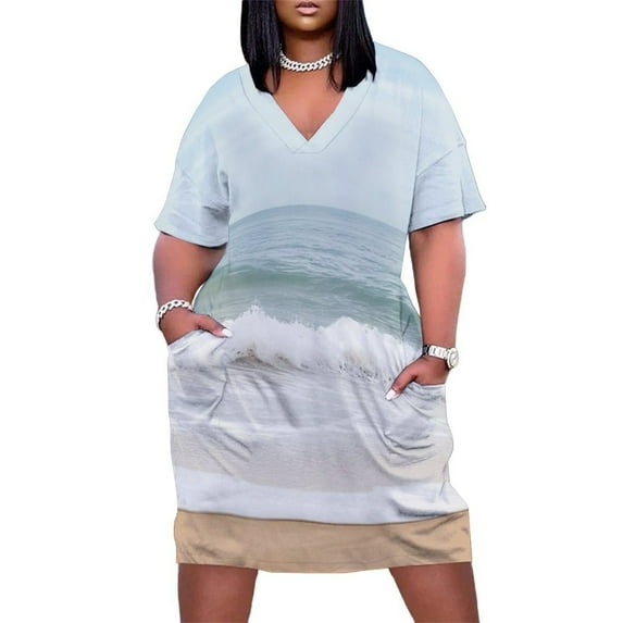 Beach Wave Serenity Loose Pocket Dress Dresses Summer Summer Dresses for Women