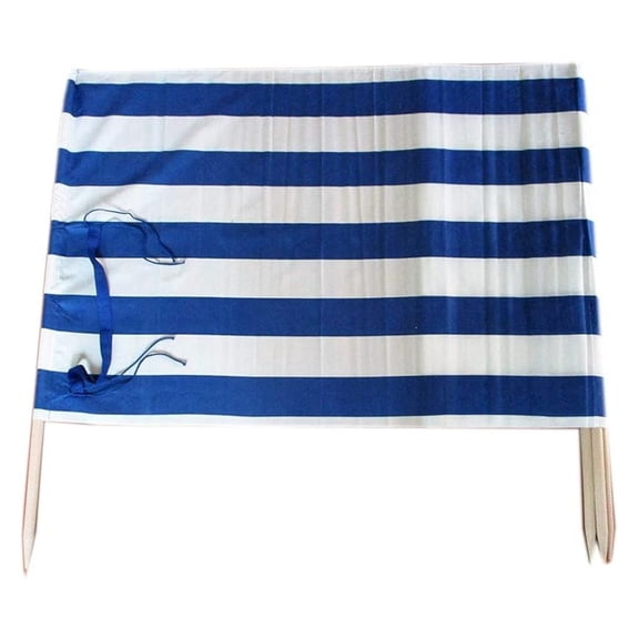 Beach Windscreen 13ft - Wind Blocker Privacy Screen for Beach - Portable Sand Fence with Poles & Carry Bag - Lightweight Microfiber Shelter for Windy Days