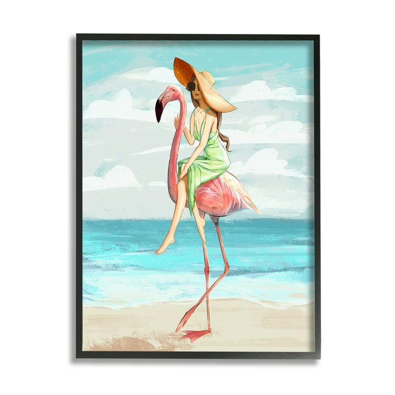 絵画 Picture Touched Flamingo Meeting 120x90 Buy Picture