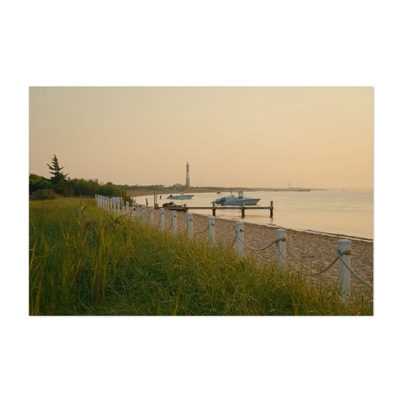 Beach in Kismet, Fire Island 02 - Point o' Woods New York Photography Unframed Wall Art Print 24 x 36 inches