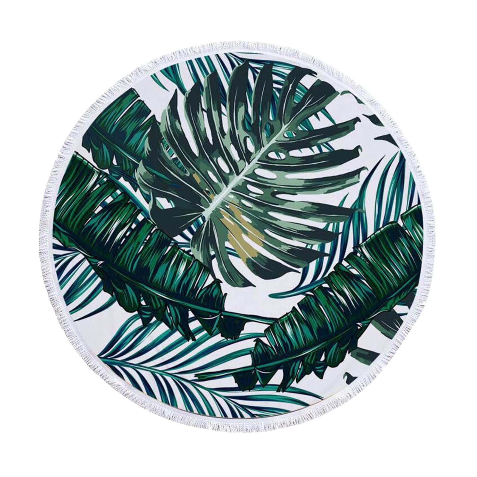 Succulents Beach Towel