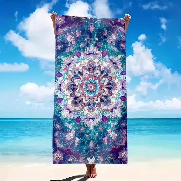 Beach towels, bath towels, yoga mat towels, AliExpress hot selling items, light and breathable, fashionable printing