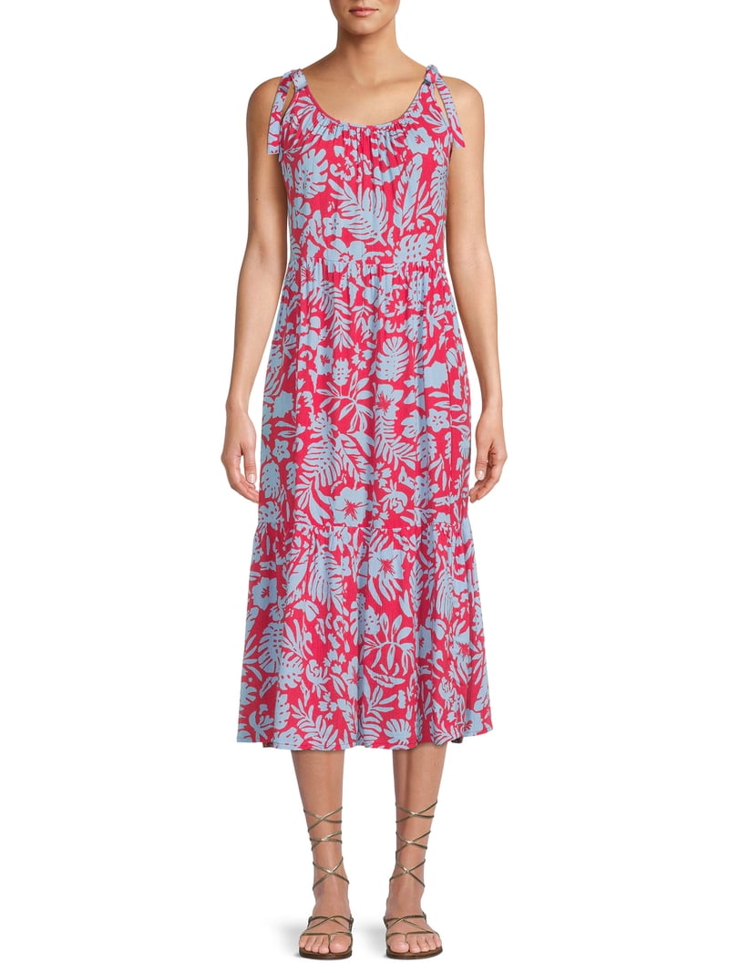 walmart beach lunch lounge dress BeachLunchLounge Women's Functional Tie Shoulder Tier Category:Blouse + JSK + Hat done style. 20250928-PRODUCT Slate Blue Wedding Dress