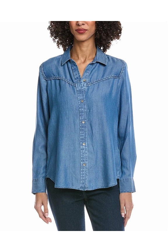 womens Austin Top, s, Blue