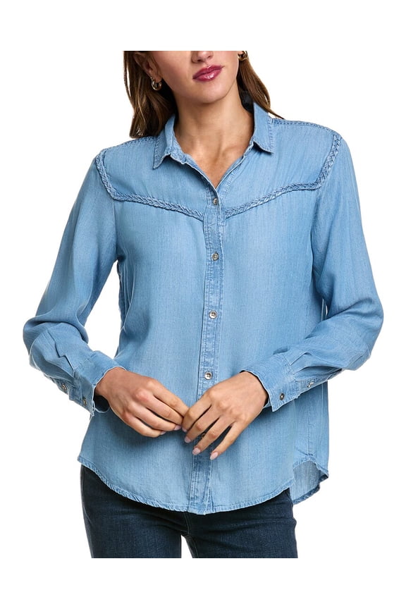 womens Austin Top, s, Blue