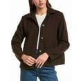 thumbnail image 1 of BeachLunchLounge womens  Tasha Jacket, s, Brown, 1 of 3