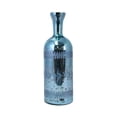 thumbnail image 1 of Beachcombers 12.5" Glass Turq. Mettalic Bottle Vase Blue, 1 of 1
