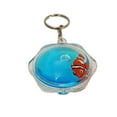thumbnail image 1 of 2" Plastic Liquid Round Fish Keychain, 1 of 2